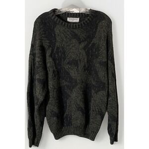 Limited Editions By Expressions Wool Blend Pullover Sweater Men's Large Italy